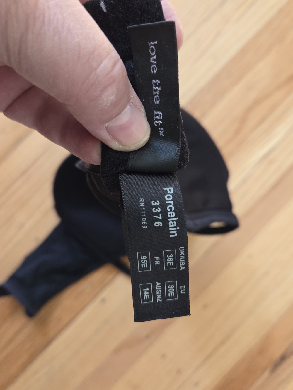 Panache Porcelain 3376 Bra in Black